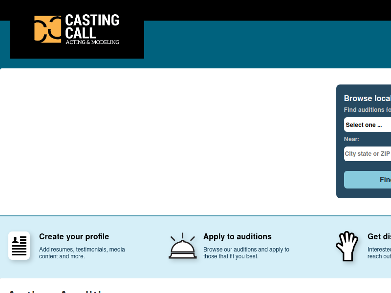 Casting logo
